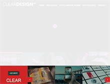 Tablet Screenshot of cleardesignuk.com